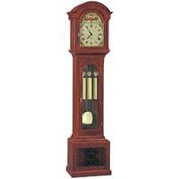 Floor Clock / Grandfather Clock - Kieninger 0105-31-05 Snowden Floor Clock, Triple Chimes, 8-Day, Mahogany