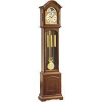 Floor Clock / Grandfather Clock - Kieninger 0131-23-01 Grandmother Clock, Westminster Chimes, 8-Day, Walnut