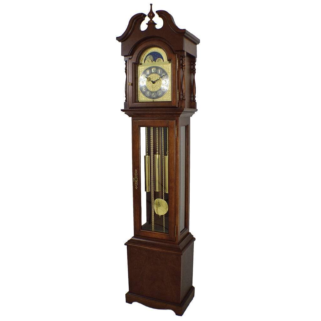 Hermle Grandmother Clock DIY Kit, 451 Chain Driven Westminster Chime Movement, Cherry