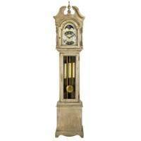 Grandfather Clock - Hermle ALEXANDRIA Grandmother Clock 010890WH0451, Distressed White Finish