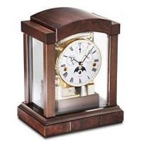 Kieninger 1242-22-02 Mechanical Mantel Clock with Triple Chimes  in Cherry