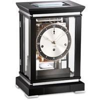 Mantel / Mantle / Table Clock - Kieninger 1267-96-02 CHARLESTON Classic Mantel Clock With Triple Chimes On 8-Rod Gong And A Sunbeam Dial In Black
