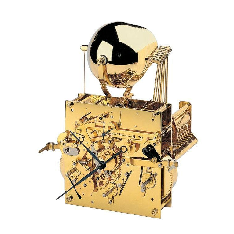 Kieninger Belcanto 1705-22-01 Mantel Clock, Mozart Chimes, 9 Bells, Walnut, Ltd 500