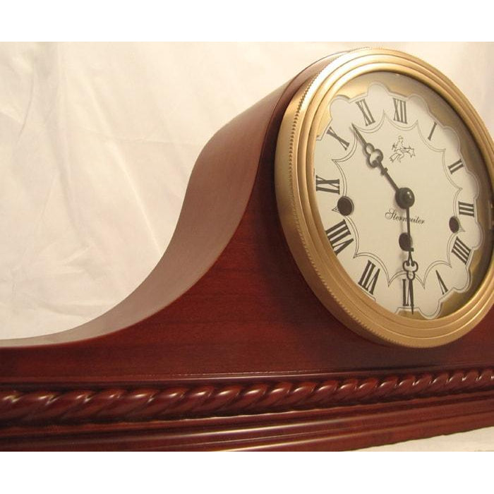 Sternreiter Verdi MM 808 120 08 Mechanical Tambour Mantel Clock, 8-Day, Cherry