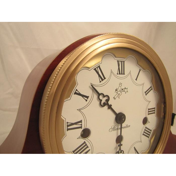 Sternreiter Verdi MM 808 120 08 Mechanical Tambour Mantel Clock, 8-Day, Cherry