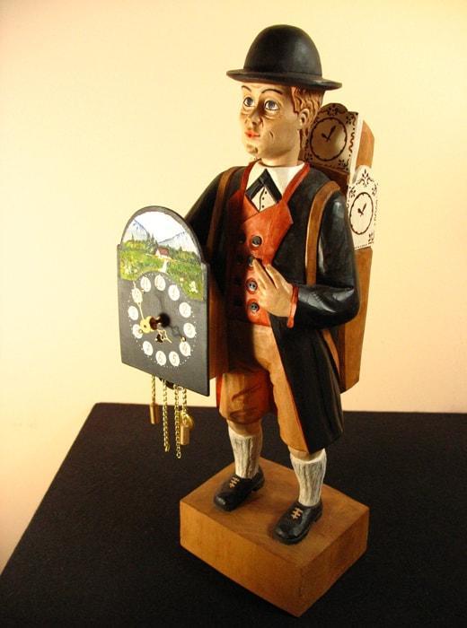 MMM MU 214 023 10 WHISTLER Automata Music Box And Clock