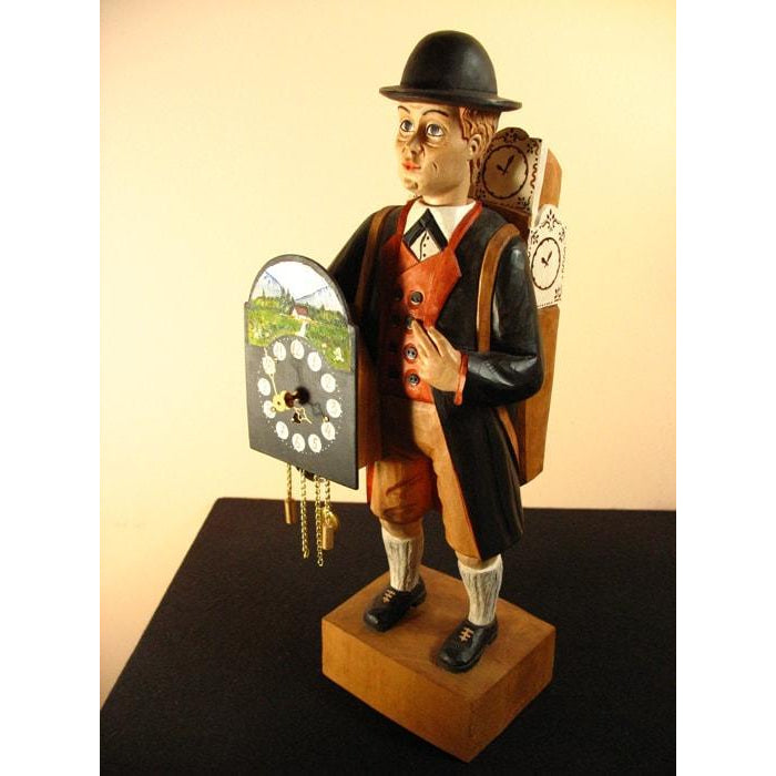 MMM MU 214 023 10 WHISTLER Automata Music Box and Clock