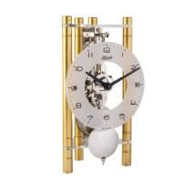Modern Design Mantel Clocks - Hermle LAKIN Mechanical Mantel Clock 23025500721, Gold / Silver Pendulum