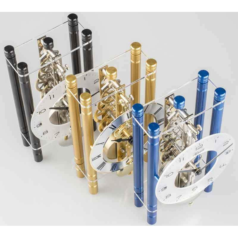 Hermle MIKAL Mechanical Mantel Clock 23020500721, Gold / Gold Pendulum