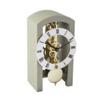 Modern Design Mantel Clocks - Hermle PATTERSON Mechanical Table Clock #23015D10721, Gray