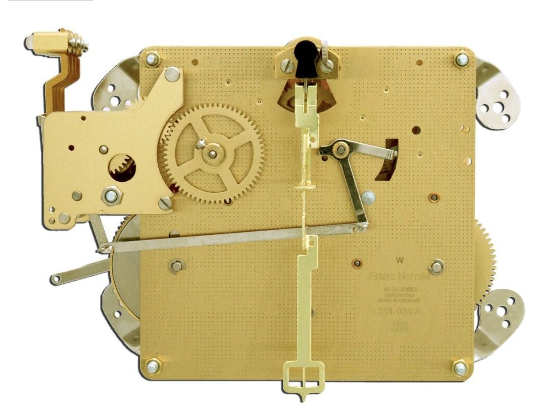 Movement - Hermle Clock Movement 351-031A Gearing 34, 45, 55 Or 75cm