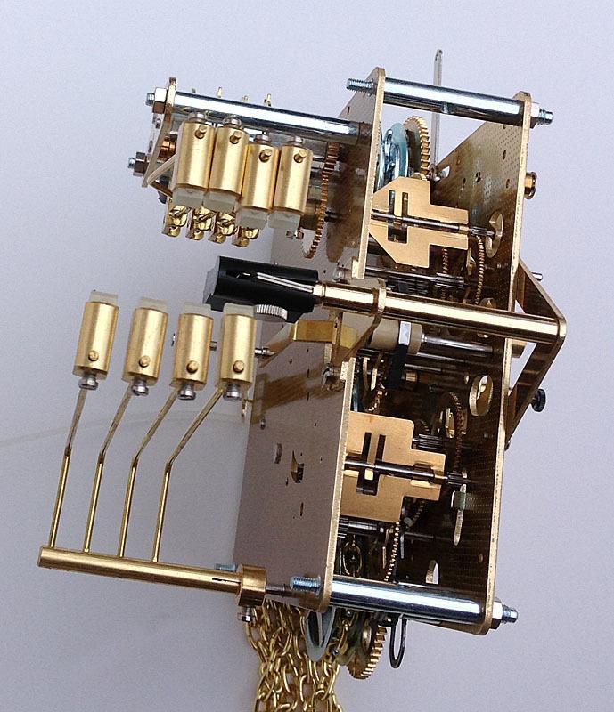 Movement - Hermle Clock Movement 451-053H 75, 85, 94 Or 114cm