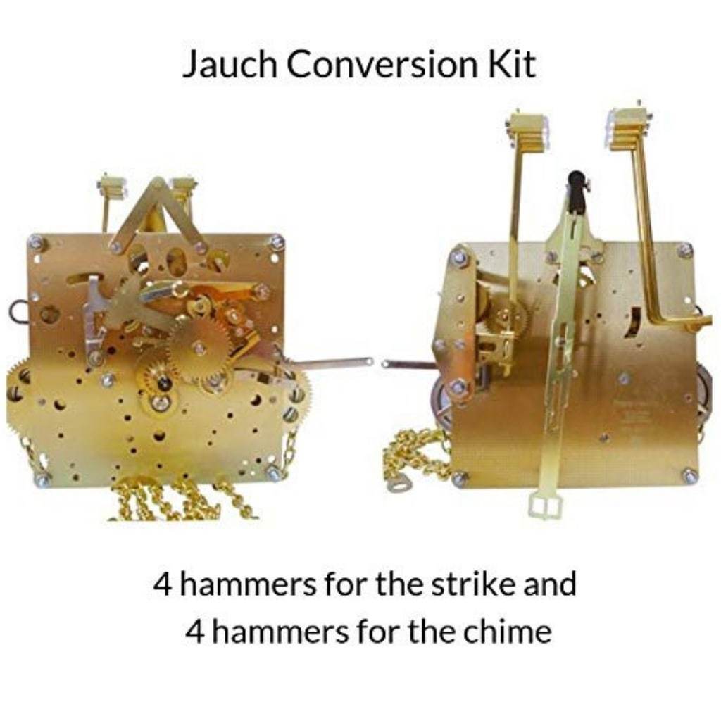 Movement - J-61 Jauch Conversion Movement Mechanism Kit For Jauch Grandfather Nit Conversion To Hermle 451-053H.75 Westminster Chime