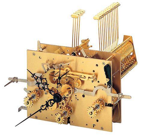 Movement - Kieninger Clock Movement KSU 78, 116cm With Triple Chime