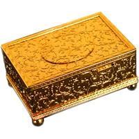 Music Box - MMM Bird Box MU 214 110 00, Gold Case, Exquisite And Rare Music Box With Automated Bird