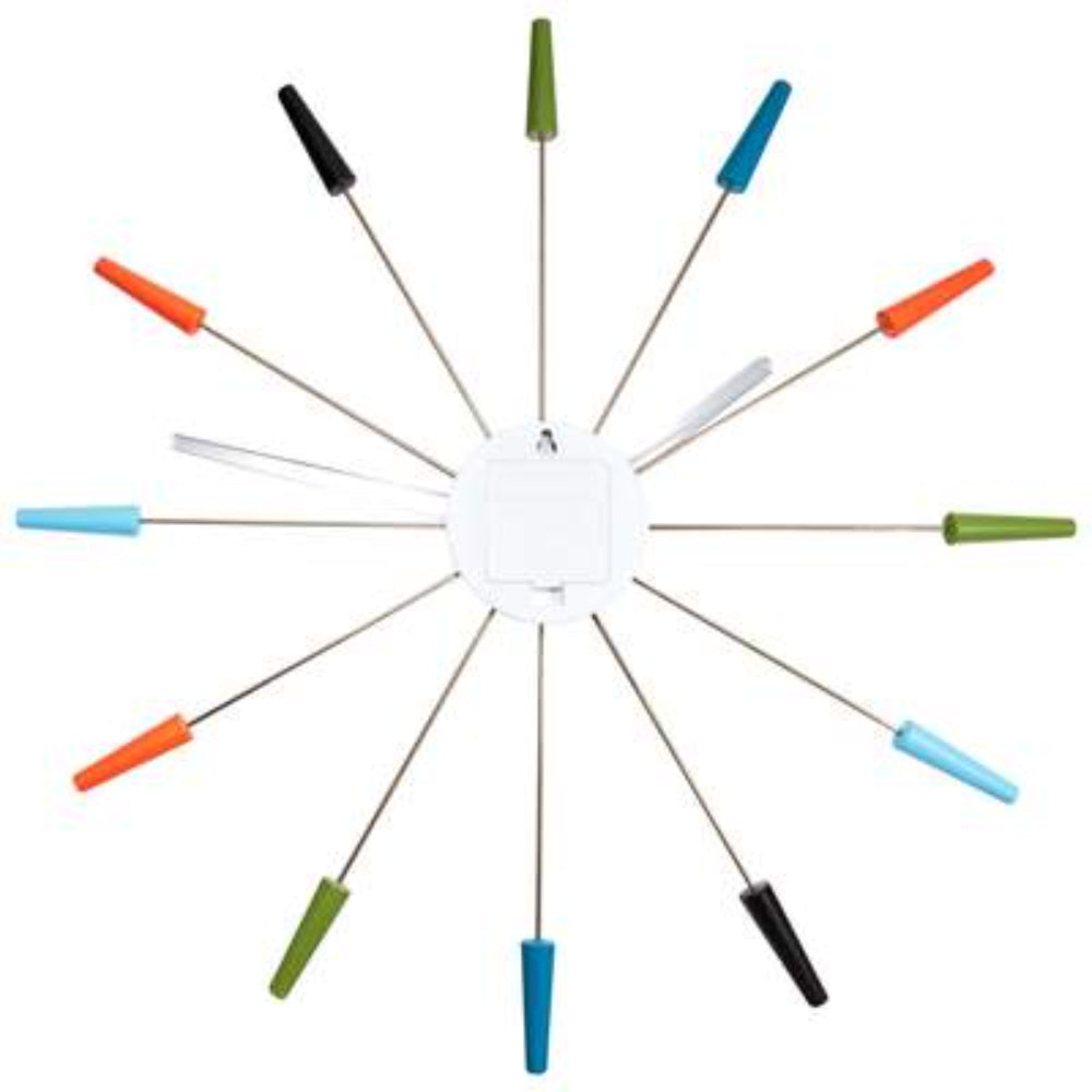 NeXtime PLUG IN Wall Clock, Colorful, 2610VI