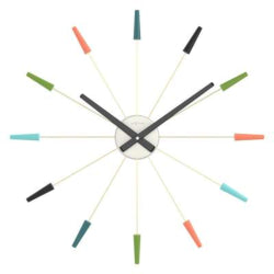 NeXtime PLUG IN Wall Clock, Colorful, 2610VI