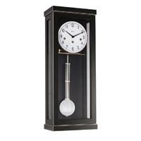 Regulator Clock - Hermle CARRINGTON Mechanical Regulator 70989740341, Black. 1/2 Hour Strike