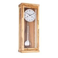 Regulator Clock - Hermle CARRINGTON Mechanical Regulator 70989T30341, Iced Beech. Westminster Chimes