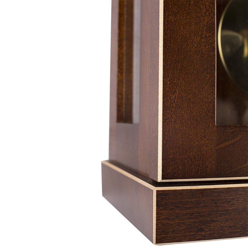 Regulator Clock - Hermle CARRINGTON Regulator Wall Clock 70989030141, Walnut, 1/2 Strike, 14-Day Reserve