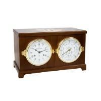 Ship's Clocks - Hermle MAGELLAN Nautical Box 91001N90132, Cherry