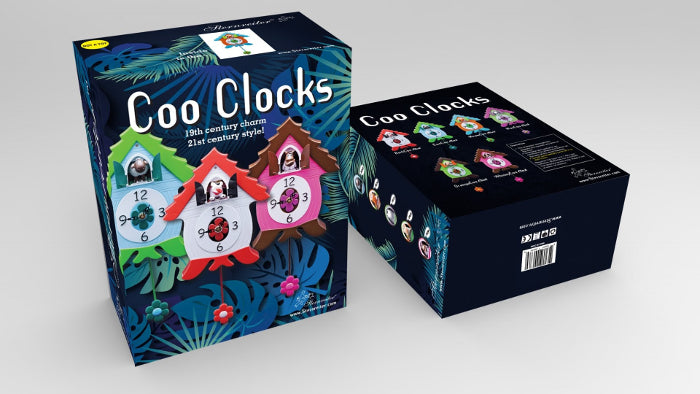 OranguCoo, Monkey CooClock by HeadsUp, Xanadoo, Animated Animal Character Quartz Cuckoo Clock,