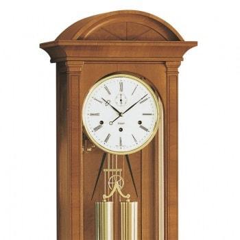 Wall Clock / Regulator - Kieninger Chesterfield 2542-82-01 Cable Regulator Wall Clock, Westminster Chime, Cherry