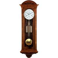 Wall Clock / Regulator - Kieninger Chesterfield 2542-82-01 Cable Regulator Wall Clock, Westminster Chime, Walnut