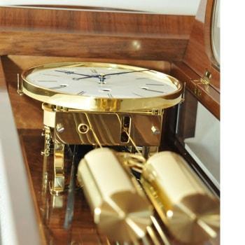Kieninger Chesterfield 2542-82-01 Cable Regulator Wall Clock, Westmins