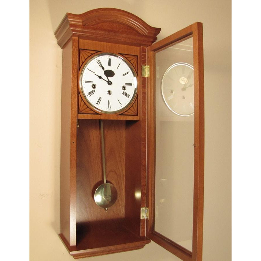 Sternreiter Hummel SW 808 902 06 Mechanical Tambour Wall Clock, 8-Day, Cherry