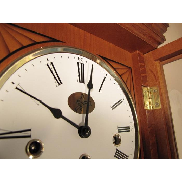 Sternreiter Hummel SW 808 902 06 Mechanical Tambour Wall Clock, 8-Day, Cherry