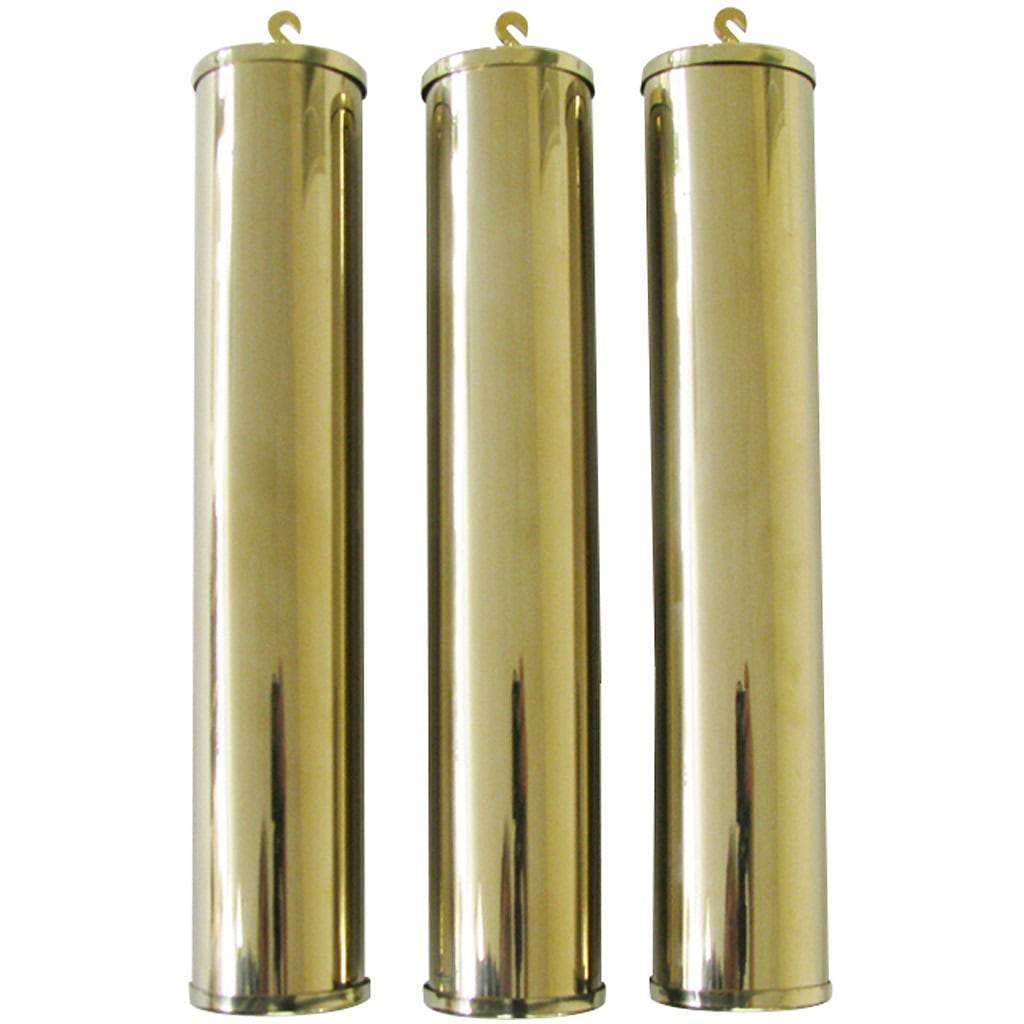 Weights - Hermle Clock WEIGHT SHELLS 451, 9 1/8 X 1 9/16 In